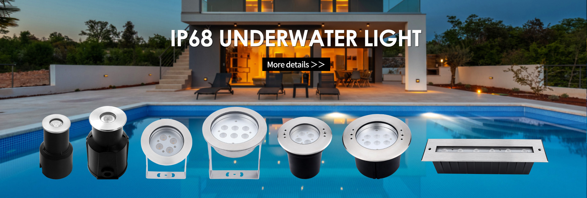 গুণ LED আন্ডারওয়াটার স্পট লাইট কারখানা