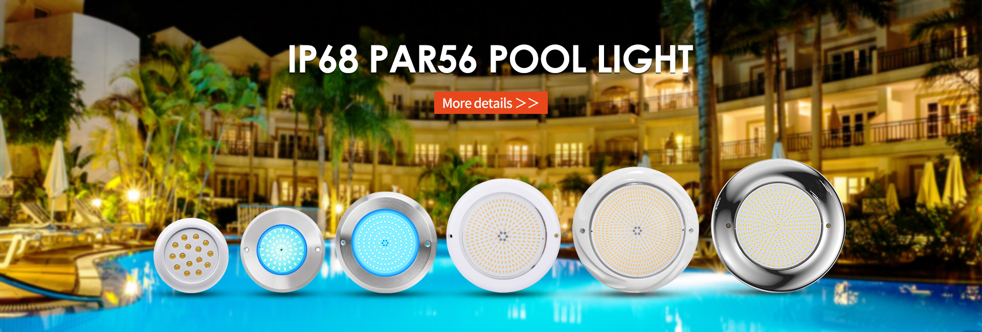 গুণ LED আন্ডারওয়াটার স্পট লাইট কারখানা