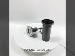 ভূগর্ভস্থ আউটডোর ল্যান্ডস্কেপ লাইটিং DC12V-24V জলরোধী IP67 স্টেইনলেস স্টীল