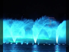 রঙিন ঝর্ণা LED আন্ডারওয়াটার স্পট লাইট পৃষ্ঠ মাউন্ট IP68 LED স্পটলাইট