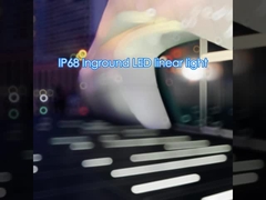 জলরোধী আইপি 67 পাথওয়ে রৈখিক সিঁড়ি আলোকসজ্জা 1000 মিমি এলইডি রিসেটেড গ্রাউন্ড লাইট