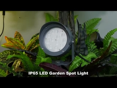 আইপি 67 আউটডোর 12W LED বৃত্তাকার মেঝে স্পটলাইট ওয়াল স্পটলাইট লন লাইট AC110-240V