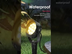 উচ্চ নির্ভুলতা মানের রিং নেতৃত্বাধীন বহিরঙ্গন বাগান হালকা শো সেরা মূল্য সঙ্গে