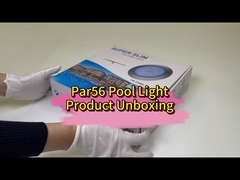 PAR 56 ওয়াল মাউন্টড আন্ডারওয়াটার ল্যাম্প IP68 রেটিং পিসি বডি সুইমিং পুলের জন্য