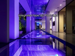 জেপিওয়াই১২০-এসি ৬ ওয়াট আরজিবিডব্লিউ আল্ট্রা থিন ৩১৬এসএস এলইডি সাঁতার পুলের আলো