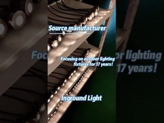 নিম্ন ভোল্টেজ জলরোধী IP65 নিয়মিতযোগ্য অ্যাঙ্গেল গ্রাউন্ড বুরিয়েড এলইডি ডেক লাইট আউটডোর ইনগ্রাউন্ড ফ্লাড আপ