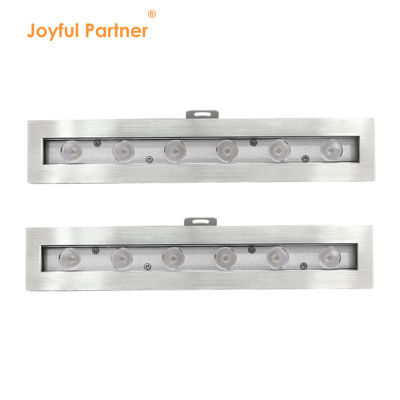 এলইডি আন্ডারওয়াটার স্পট লাইট IP68 6W 12W RGB3 ইন 1 290MM দৈর্ঘ্য মাউন্টিং সাপোর্ট সহ