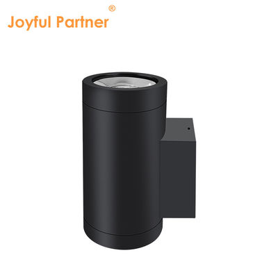 বাইরের দেয়াল মাউন্ট করা হালকা এক্সট্রুডেড অ্যালুমিনিয়াম খাদ 3000-6000K 18W 24W COB LED কালো হাউজিং রঙ