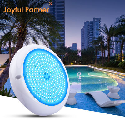 ABS পুল লাইট Par56 IP68 18W 24W সিঙ্ক্রোনাইজড আরজিবি এসএমডি এলইডি রঙ পরিবর্তন কংক্রিট পুল জন্য
