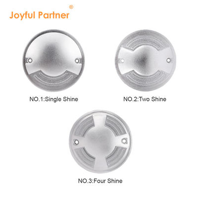 ভূগর্ভস্থ ডেক লাইট 12/24DC IP67 ওয়াটারপ্রুফ 3W OSRAM SMD LED একক রঙ সিই ROHS 2 বছরের ওয়ারেন্টি সহ