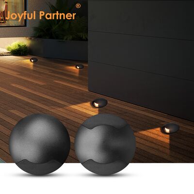 Side View Underground Lamp 12V-24V DC IP67 Aluminum Housing DIA60MM One Two Side-way