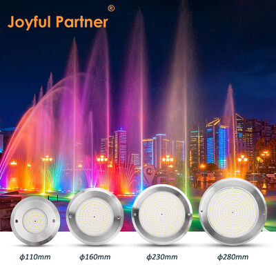 সাবমার্সিবল পুল লাইট PAR56 6W SMD2835 আল্ট্রা থিন SS316L+ABS জলরোধী DC12V