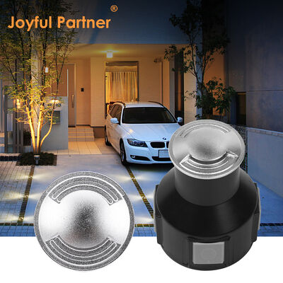 3W ইনগ্রাউন্ড লাইটিং অ্যালুমিনিয়াম বডি উপাদান স্টেইনলেস স্টীল 316 সামনের কভার AC100-240V 3000K 0.5M ক্যাবল সহ