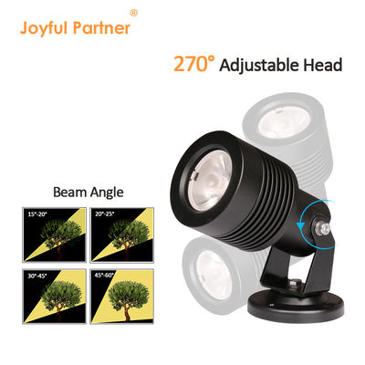 সামঞ্জস্যযোগ্য কোণ গার্ডেন আপ ডাউন লাইট 6W 10W স্কয়ার আউটডোর গ্রাউন্ড লাইটিং