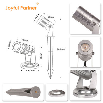 আধুনিক এলইডি গার্ডেন স্পট লাইট অ্যালুমিনিয়াম ওয়াটারপ্রুফ আইপি 65 এলইডি স্পাইক লাইট