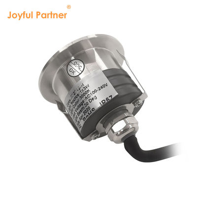 আউটডোর গার্ডেন মিনি ইনগ্রাউন্ড লাইট উচ্চ ভোল্টেজ 100-240V বহিরাগত ড্রাইভার সঙ্গে 1W 3W স্টেইনলেস স্টীল কভার