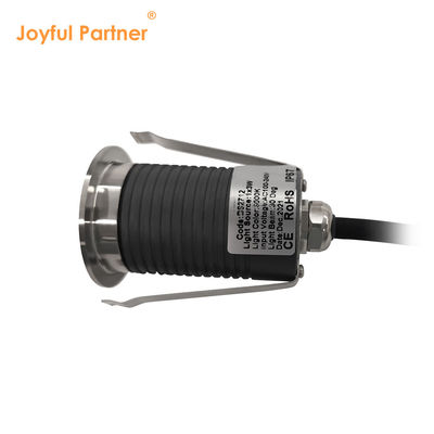 অভ্যন্তরীণ মিনি ডেক লাইট 12V 24V 1W 2W LED একক রঙের DIA 38MM গার্ডেন স্কয়ারের জন্য