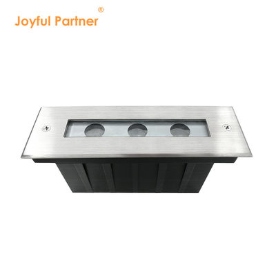 আউটডোর ল্যান্ডস্কেপ LED ভূগর্ভস্থ আলো আইপি 67 লিনিয়ার ইনগ্রাউন্ড আপলাইট