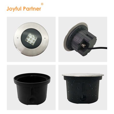 জলরোধী ইনগ্রাউন্ড আপলাইট অ্যালুমিনিয়াম হাউজিং 3500K উষ্ণ সাদা DIA162MM 2 বছরের ওয়ারেন্টি