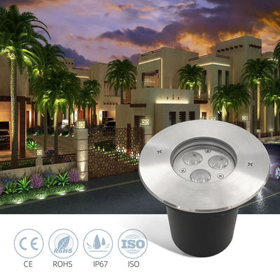 ভূগর্ভস্থ LED পার্কিং লাইট 3W 6W 9W COB ইনগ্রাউন্ড আউটডোর পাথ লাইট