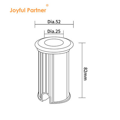 1W IP68 জলরোধী পানির নিচে আলো 316SS 12V 24V LED পুল আলো 2700k - 6500k