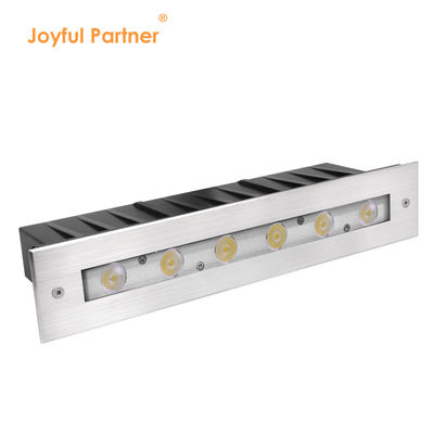 জলপ্রপাতের জন্য 316 স্টেইনলেস স্টিল DMX 512 RGB 12w লিনিয়ার সুইমিং পুল এলইডি
