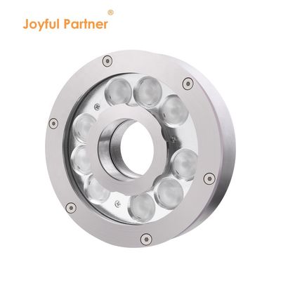 18W RGB LED ফোয়ারা পুল লাইট DMX কন্ট্রোল ওয়াটারপ্রুফ আইপি 68 আন্ডারওয়াটার লাইট