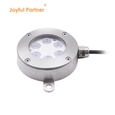 আন্ডারওয়াটার LED ফোয়ারা লাইট 6W RGB IP68 ওয়াটারপ্রুফ ফোয়ারা লাইট 2700k - 6000k