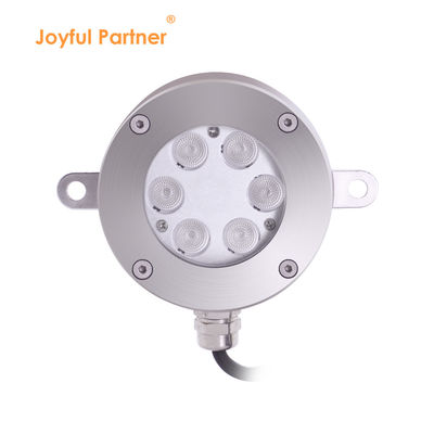 আন্ডারওয়াটার LED ফোয়ারা লাইট 6W RGB IP68 ওয়াটারপ্রুফ ফোয়ারা লাইট 2700k - 6000k