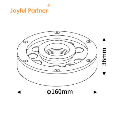 পানির নিচে RGB LED ফোয়ারা আলো SS316 IP68 LED পুল ফোয়ারা আলো