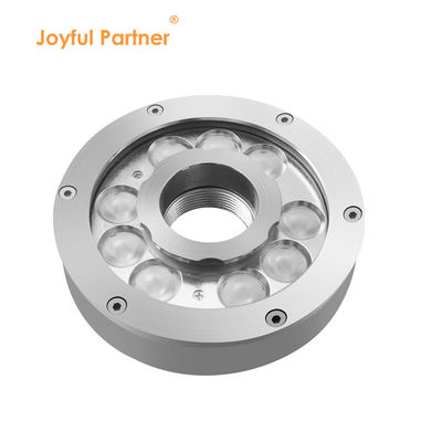 পানির নিচে RGB LED ফোয়ারা আলো SS316 IP68 LED পুল ফোয়ারা আলো