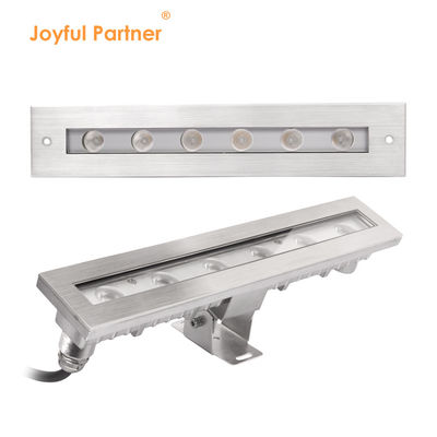 এলইডি আন্ডারওয়াটার স্পট লাইট IP68 6W 12W RGB3 ইন 1 290MM দৈর্ঘ্য মাউন্টিং সাপোর্ট সহ