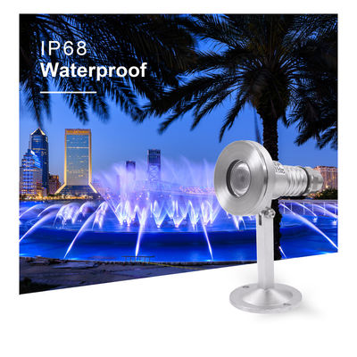 জলরোধী আইপি 68 সুইমিং পুল লাইট Rgb Dmx SS 316 LED ফোয়ারা আলো