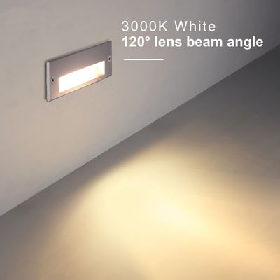 আয়তক্ষেত্রাকার 220V 5W LED ওয়াল প্যাক লাইট আইপি 65 3000 কে বহিরঙ্গন পাথওয়ে আলো