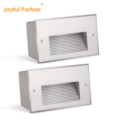 স্কয়ার আইপি 65 এলইডি ইনক্রিসড ওয়াল লাইট 12V 24V উষ্ণ সাদা এলইডি সিঁড়ি ওয়াল লাইট