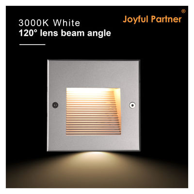 এলইডি রিসেসড ওয়াল লাইট IP65 জলরোধী বর্গাকার 12V 220V ভোল্টেজ কাস্টমাইজড ডিজাইন সিঁড়ির জন্য