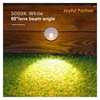 অভ্যন্তরীণ সিঁড়ি আলো 12VDC 24VDC গোলাকার আকৃতি 1W 2W কাস্টম আইপি 65 আধুনিক নকশা