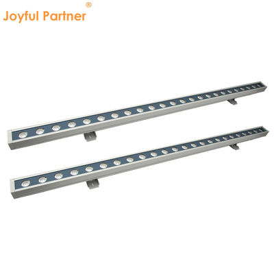 24W Rgbw LED ওয়াল ওয়াশার লাইট রৈখিক 2700k - 6500k জলরোধী বিল্ডিং জন্য