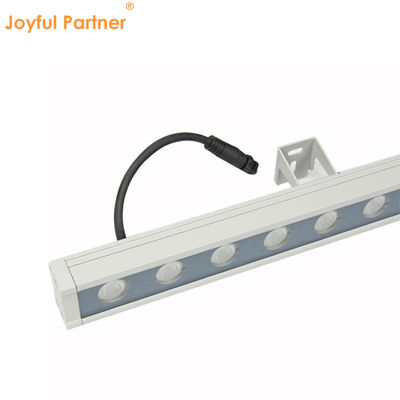 24W Rgbw LED ওয়াল ওয়াশার লাইট রৈখিক 2700k - 6500k জলরোধী বিল্ডিং জন্য