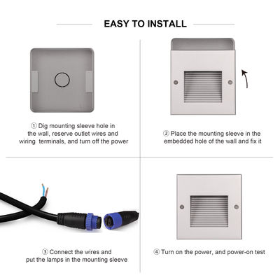 স্কয়ার অ্যালুমিনিয়াম সিঁড়ি অভ্যন্তরীণ জন্য অ্যালুমিনিয়াম উপাদান