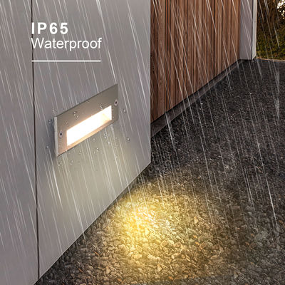 আয়তক্ষেত্রাকার কবর LED ওয়াল প্যাক লাইট 220VAC 5W উষ্ণ সাদা LED পাদদেশের আলো