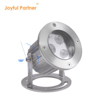 সাবমার্সিবল আন্ডারওয়াটার পুকুর লাইট স্টেইনলেস স্টীল 316L 3*2W IK রেট 08 2 মিটার কেবল