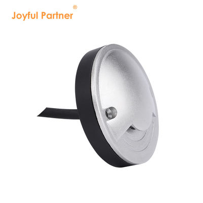 আউটডোর LED ওয়াকওভার লাইট আইপি 67 ব্যাসার্ধ 70 মিমি 3W সারফেস মাউন্টড ল্যাম্প দুই বছরের ওয়ারেন্টি সহ ইনসেসড LED লাইট