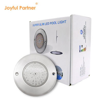 এসিড-প্রমাণ DC7.5mm পাতলা DC 12V Beam Angle 120 Deg 3000K 316 স্টেইনলেস স্টীল PAR56 রঙ পরিবর্তন পুল আলো
