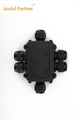 IP68 আউটডোর নাইলন তারের বৈদ্যুতিক জলরোধী জংশন বক্স 2/3/4/5/6way সংযোগকারী প্লাস্টিকের বক্স