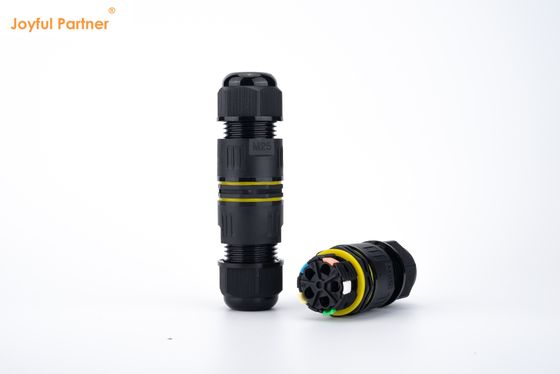 32A 250VAC IP68 ওয়াটারপ্রুফ 2 ওয়ে সংযোগকারী 6 - 12 মিমি ডায়া ওয়্যার ক্যাবল সংযোগকারী