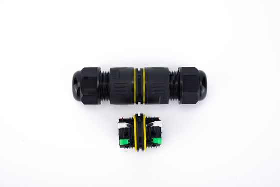 32A 250VAC IP68 ওয়াটারপ্রুফ 2 ওয়ে সংযোগকারী 6 - 12 মিমি ডায়া ওয়্যার ক্যাবল সংযোগকারী