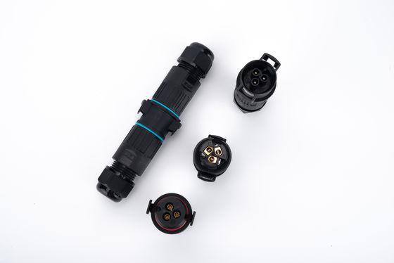 নতুন প্রজন্মের ডাস্টপ্রুফ IP68 জলরোধী দ্রুত সংযোগকারী তারের জন্য 2-উপায় 3-কোর আউটডোর বৈদ্যুতিক