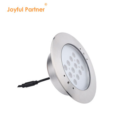 ইনসেসড LED সুইমিং পুল আন্ডারওয়াটার লাইট আইপি 68 316 স্টেইনলেস স্টীল 12W ল্যাম্প