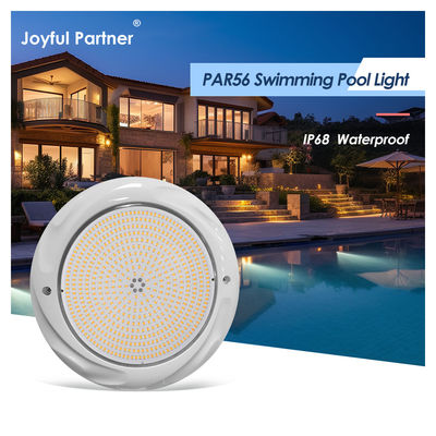 নেতৃত্বাধীন পুল আলো পানির নিচে সাঁতার আলো RGB 230mm 18W পৃষ্ঠ মাউন্ট করা IP68 DC12V 3000K